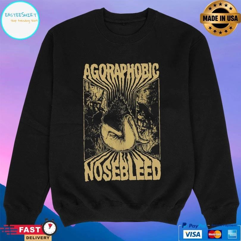 Agoraphobic Nosebleed Gnaw T-shirts