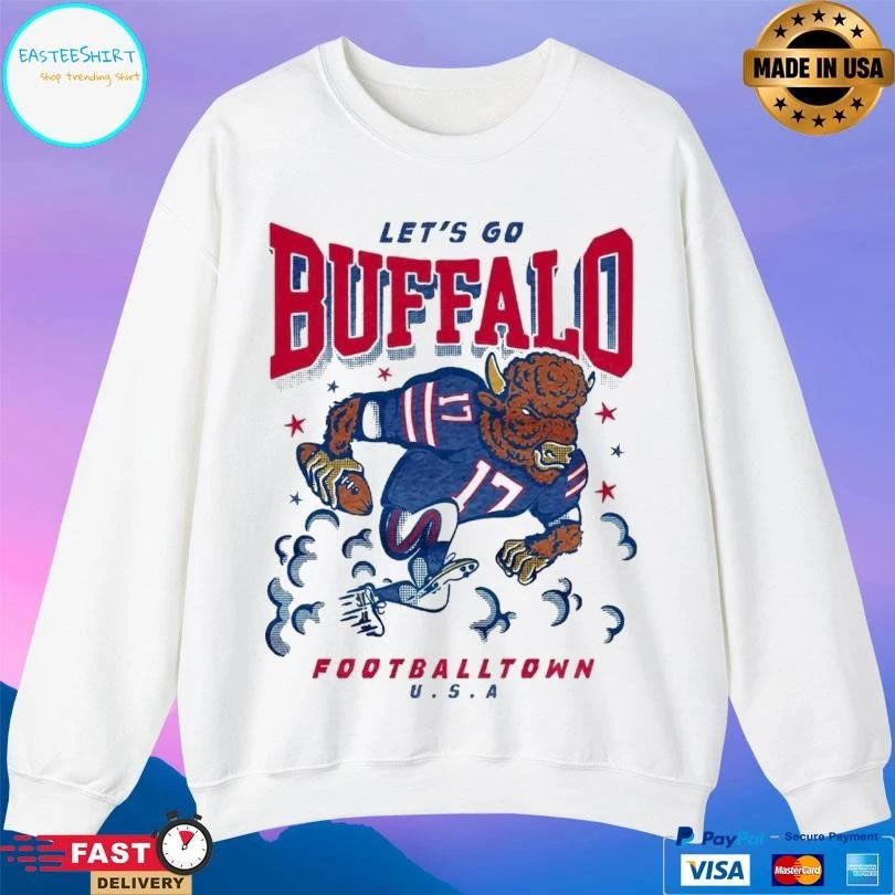 Let’s Go Buffalo Football Town U.S.A T-shirts