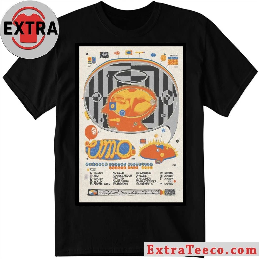 Unknown Mortal Orchestra European Tour 2026 Poster Shirt