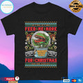 Let It Snow Let It Grow Feed Me More For Christmas Silent Night Bloody Bite 2025 T-shirts