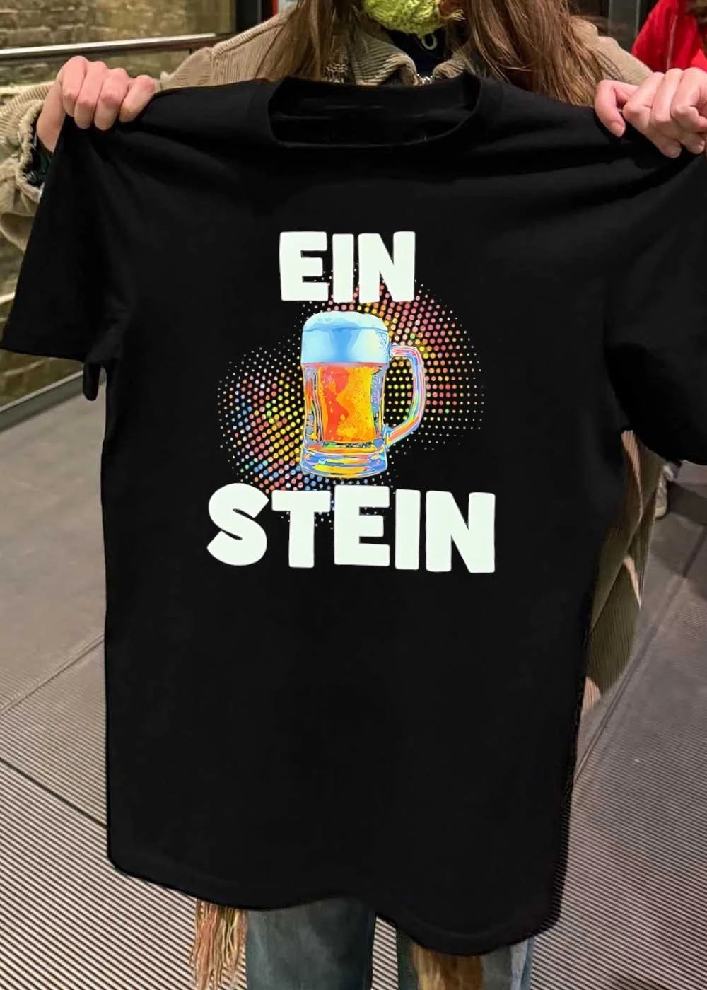 Funny German Beer Pun Ein Stein Glass Gift shirt