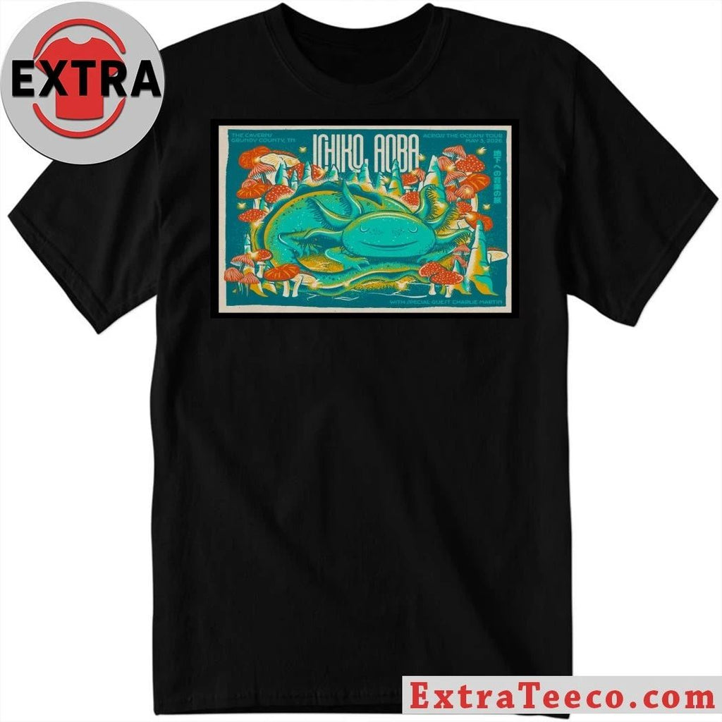 Ichiko Aoba in The Caverns Across The Oceans Tour 2026 Poster T-Shirt