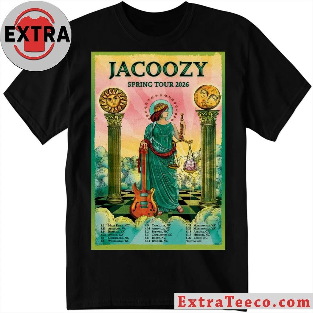 Original Jacoozy Spring Tour 26 Poster Shirt
