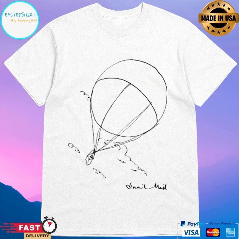 Snail Mail Hot Air Balloon T-shirts