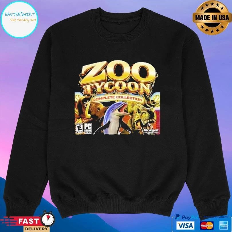 Zoo Tycoon Dolphin Complete Collection Video Game T-shirts