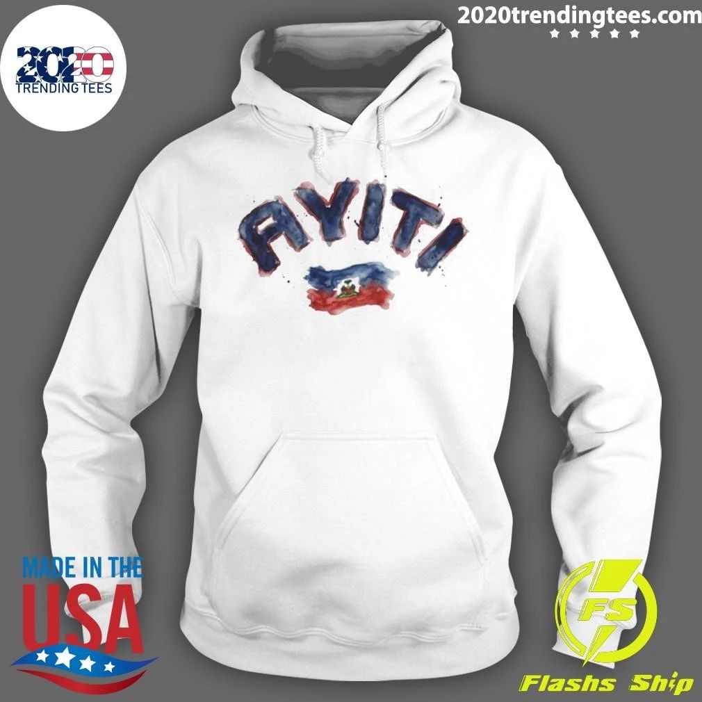 Ayiti Flag Script Haiti Pride shirt
