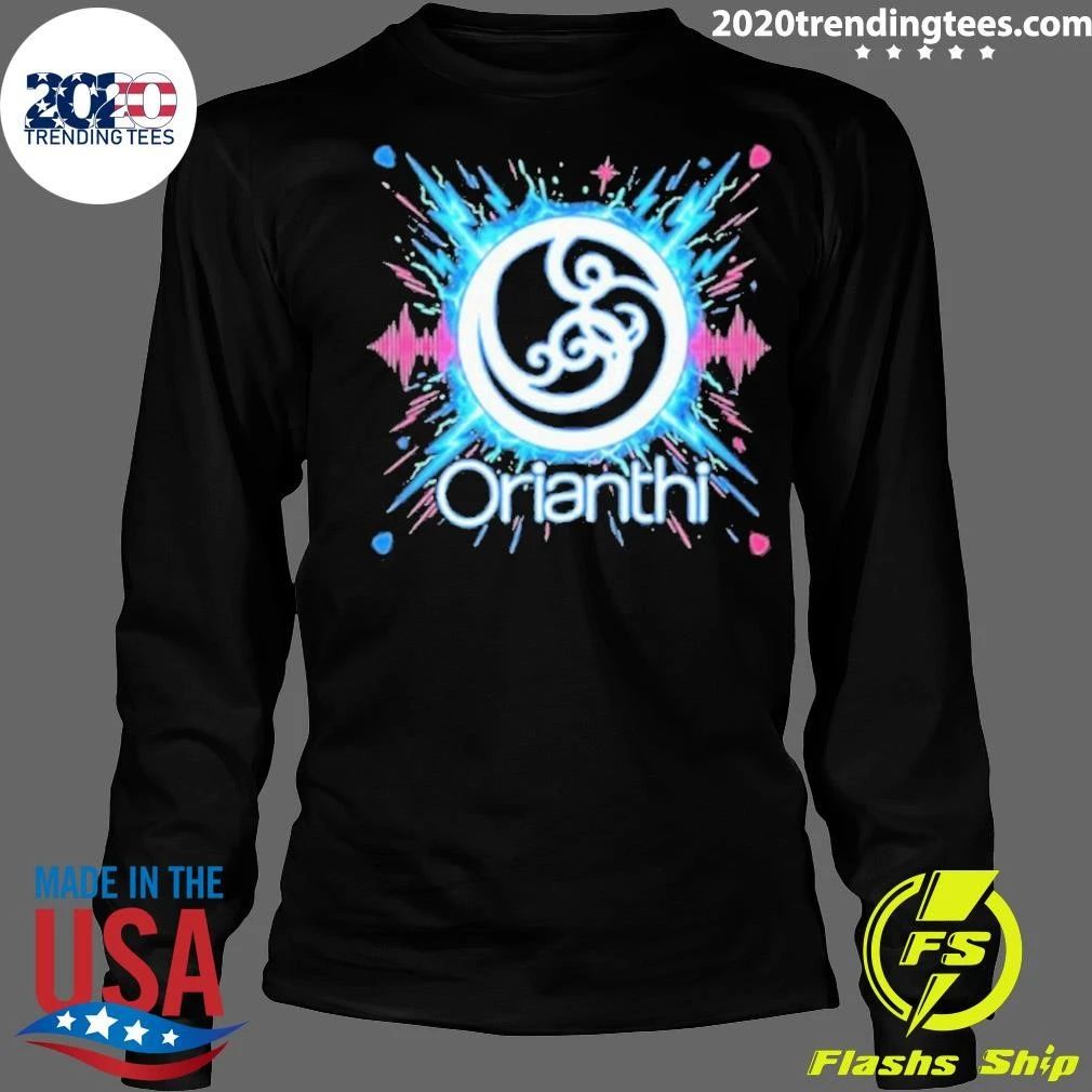 Orianthi Neon Bolt Logo Shirt