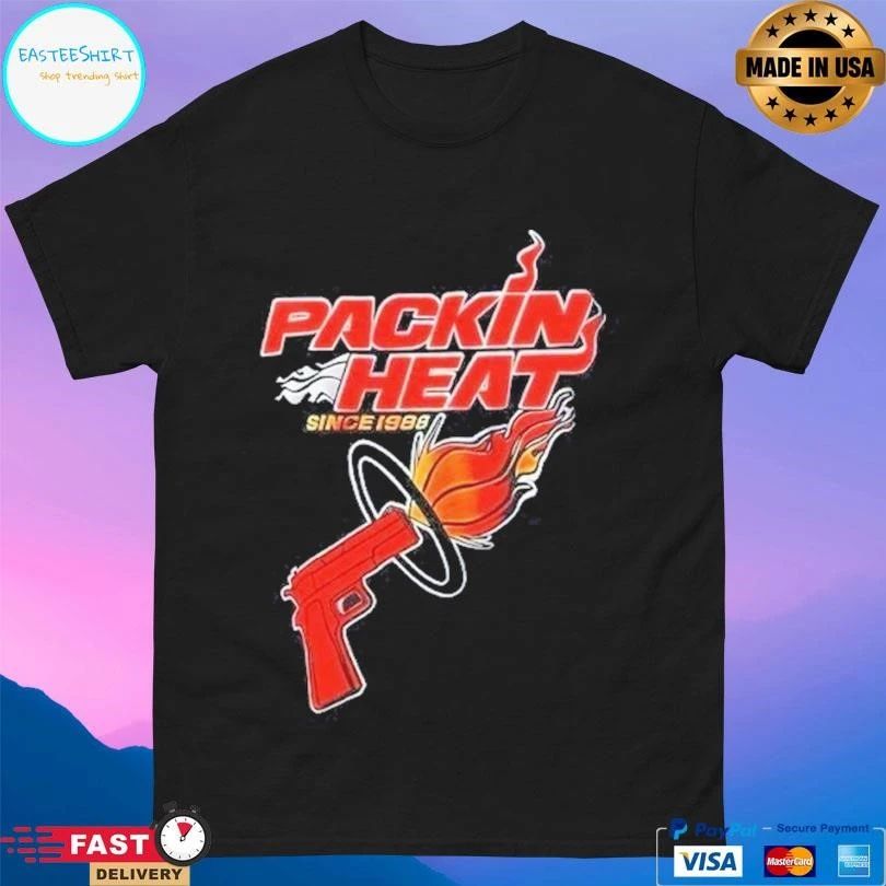 Miami Heat Packin Heat Since 1988 T-shirts
