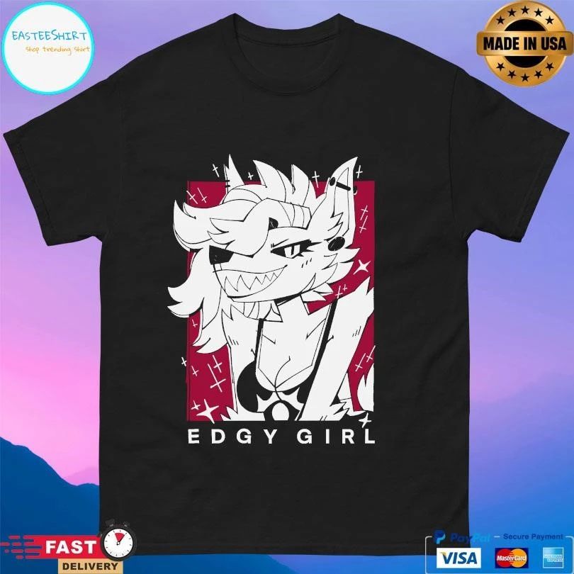 Edgy Girl Sexy Dog T-shirts
