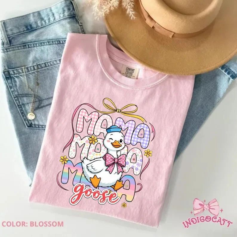 Cute Mama Goose Comfort Tee Mom Gift
