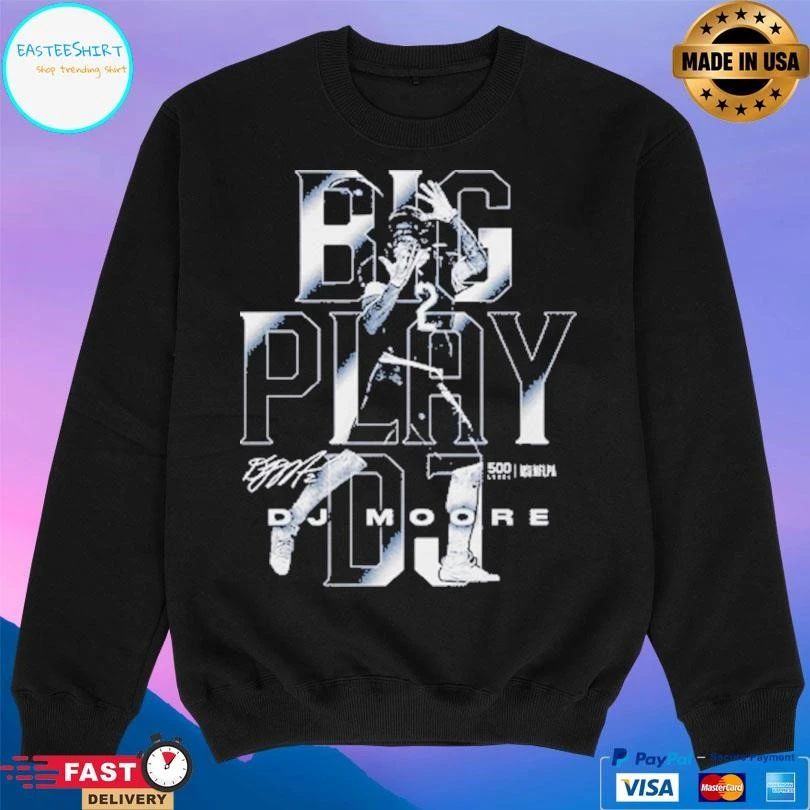DJ Moore Chicago Big Play DJ 2026 T-shirts