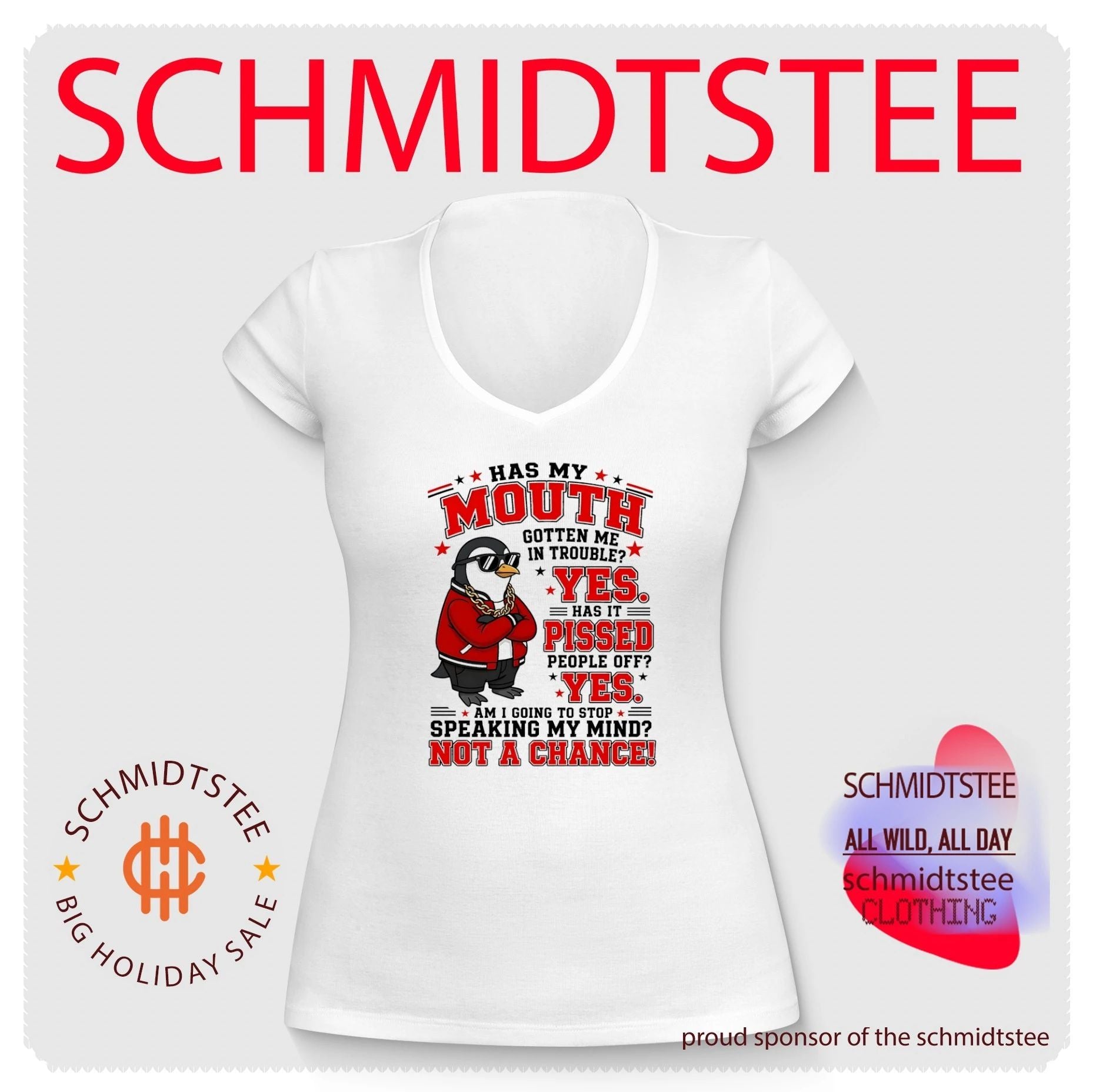 Has my mouth gotton me in trouble yes has it pissed people off yes am I going to stop speaking my mind not a chance shirt