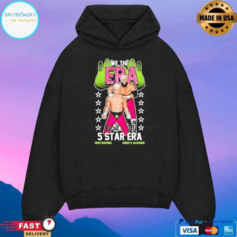 We The Are 5 Star Era Ricky Martinez Ernest R Alexander 2026 T-shirts