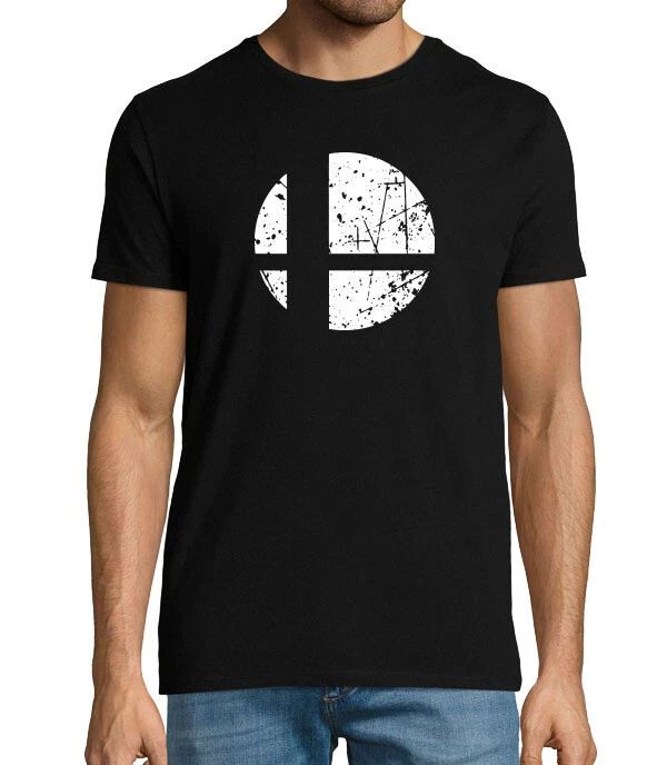 Super Smash Bros Distressed icon Men's T-shirt