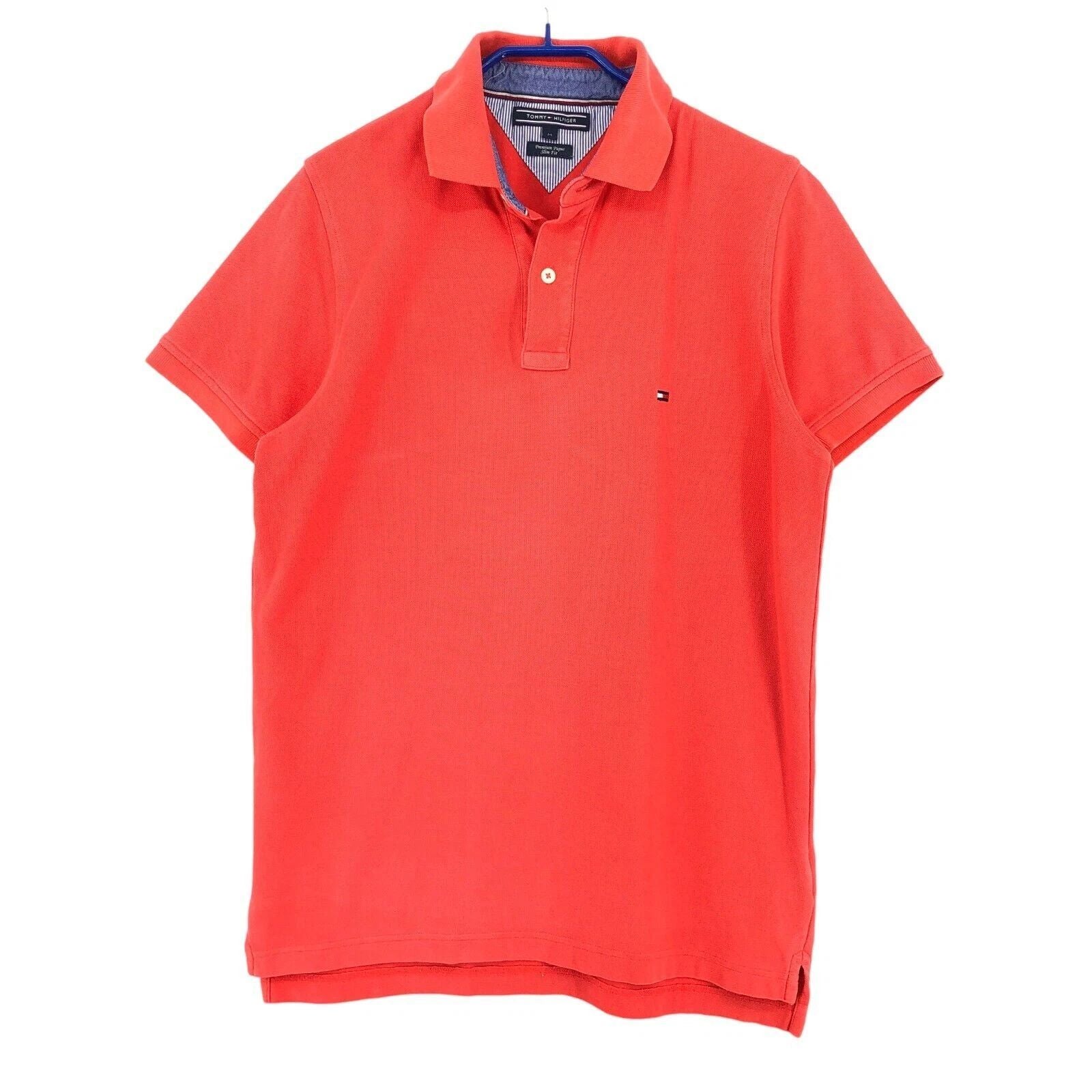 Tommy Hilfiger Men's Slim Fit Premium Pique Polo T-Shirt Size M
