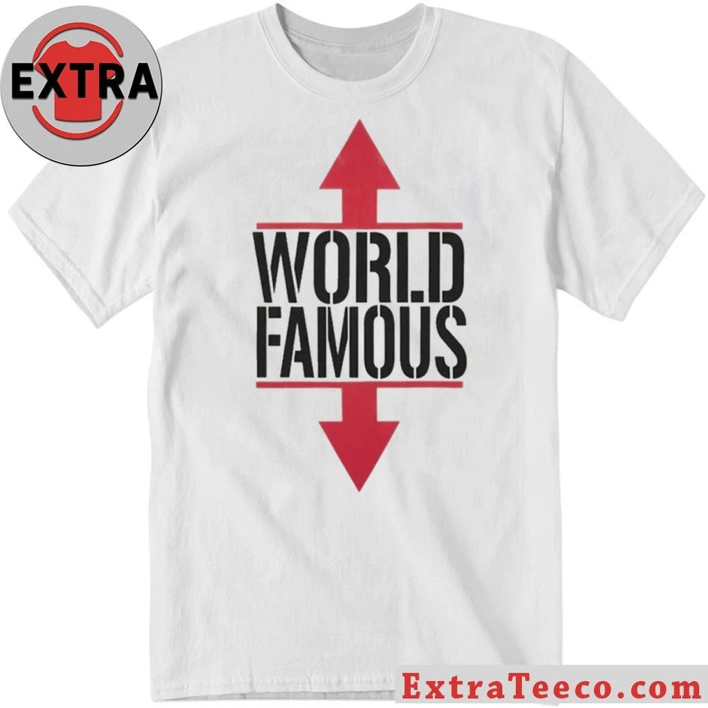 Martin With World Famous Shirt