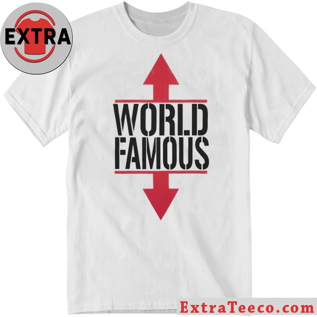Martin With World Famous Shirt