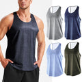 Men Tank Top T-Shirts Tops Bodybuilding Fitness Sleeveless Sports Gym T- ,
