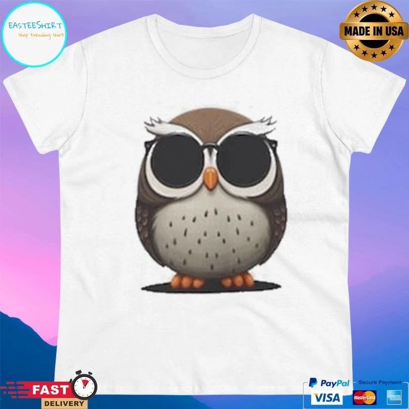 Owl With Sunglasses T-shirts