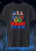 USA Drinking Team Olympic Style Patriotic Apparel Shirt