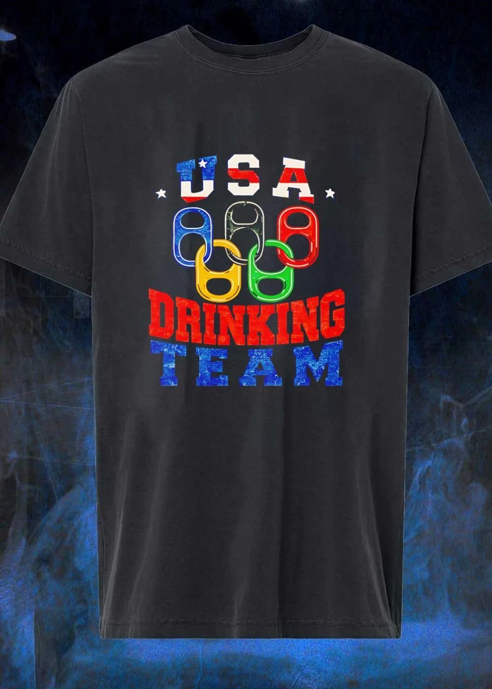 USA Drinking Team Olympic Style Patriotic Apparel Shirt