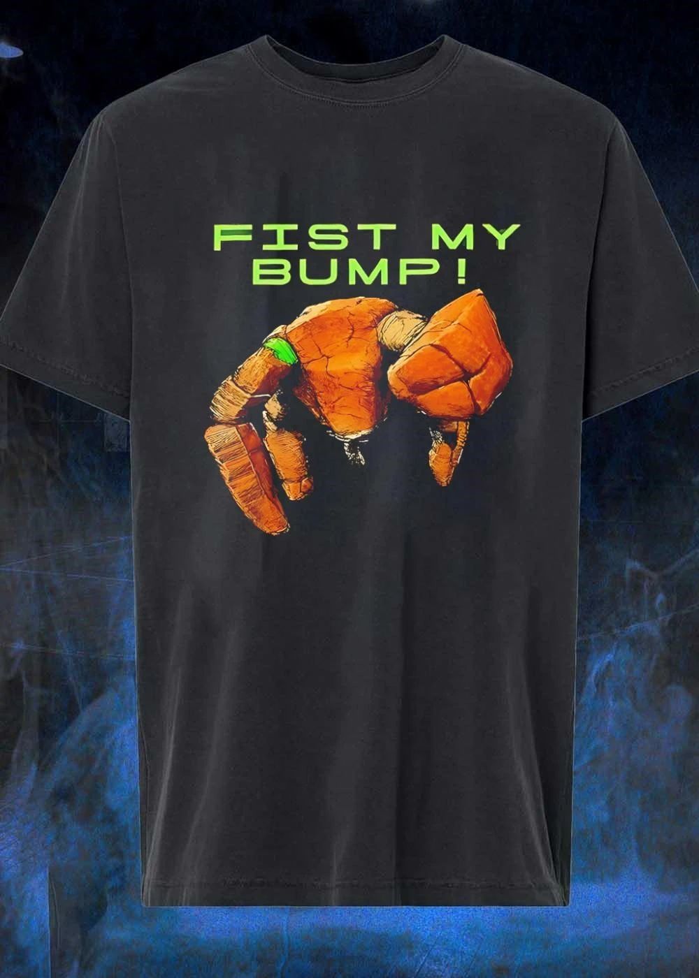 Fist My Bump Fist Bump Rock Creature Graphic T-Shirt
