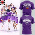 Original TCU Horned Frogs Big 12 Conference 2026 Back 2 Back Champs Logo Two Sided Shirt