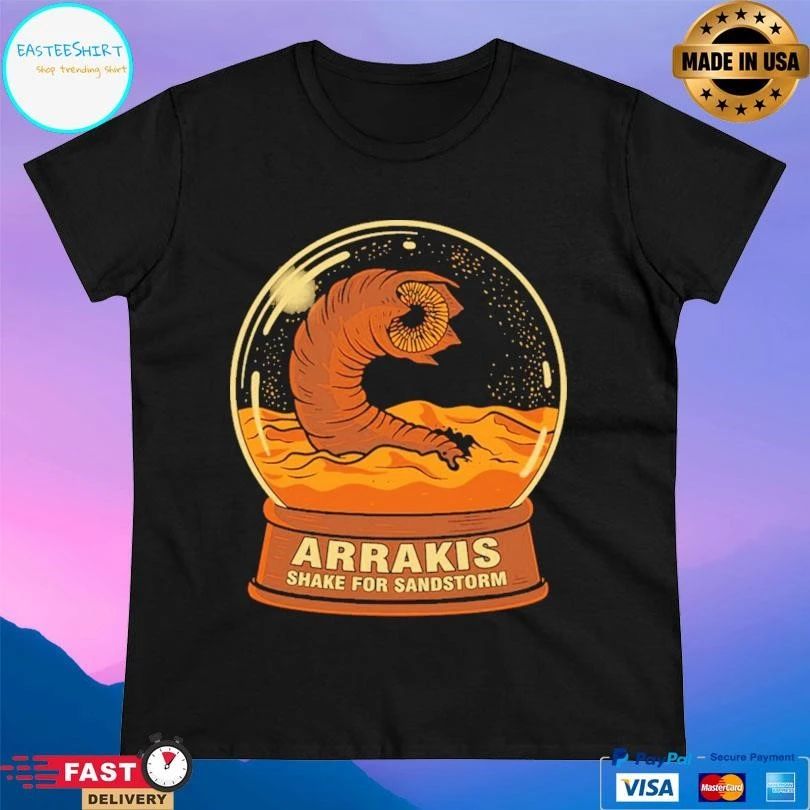 Spice Globe Arrakis Shake For Sandstorm T-shirts