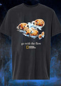 National Geographic Two Otters Go with the Flow T-Shirt