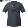Stylish Japanese Ronin T-Shirt – Modern Ink Portrait Art Tee