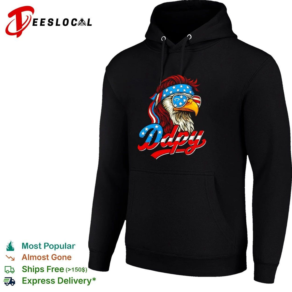 America Ddpy Eagle Mullet Sunglasses patriotic T-shirt