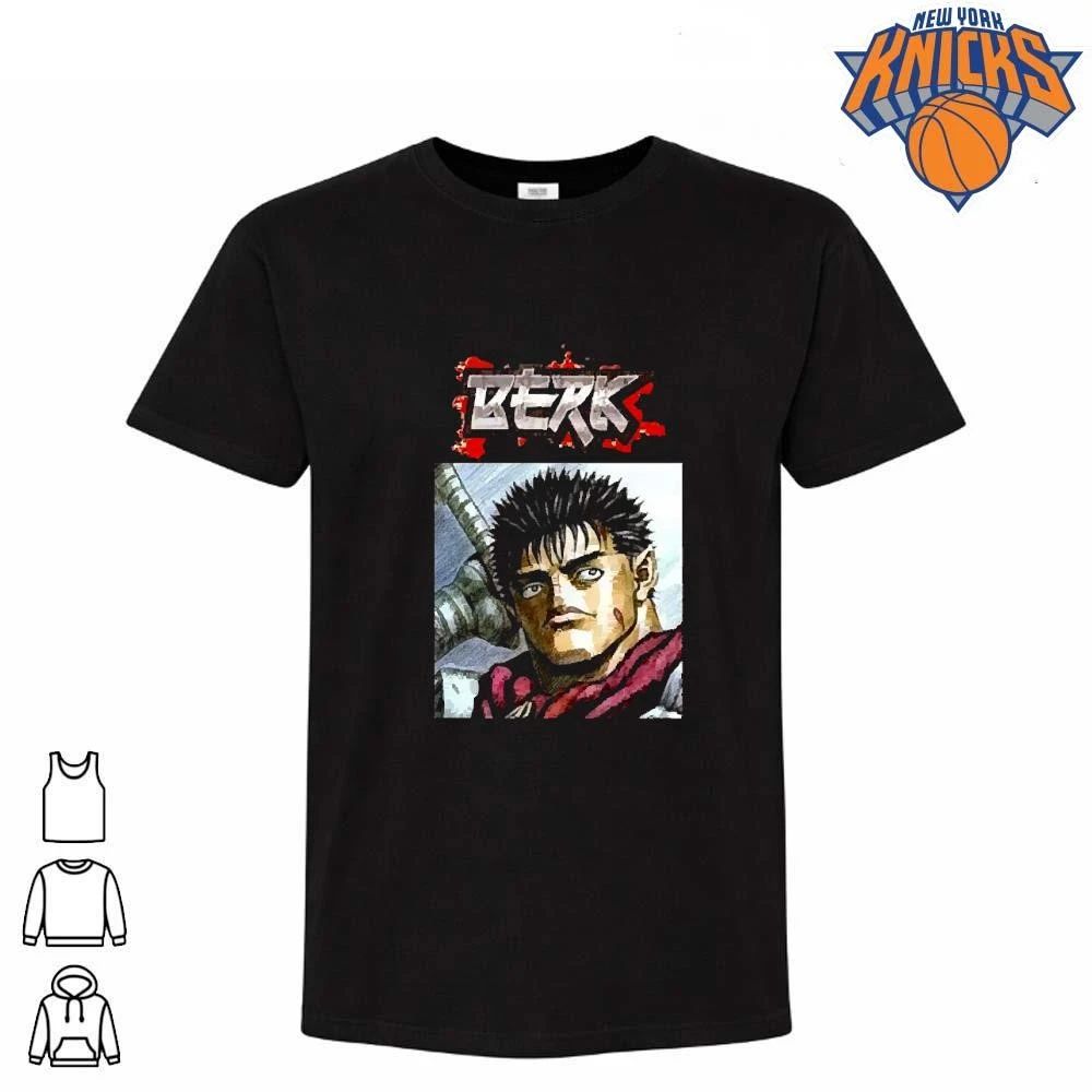 Guts Berserk Japanese Anime Art Style Realistic Manga Fan Design Shirt