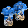Personalized Indianapolis Colts Beautiful Beach Hawaiian Shirt