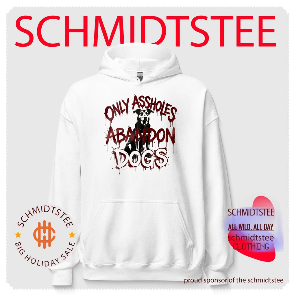 Only Assholes Abandon Dogs dog rescue animal welfare shirt