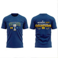 Michigan Wolverines Hockey 2026 Big Ten Men’s Ice Hockey Tournament Champions T-Shirt