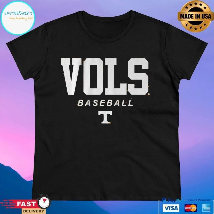 Tennessee Baseball Wordmark And Logo T-shirts