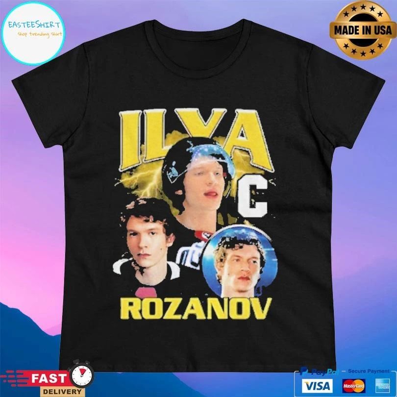 Ilya Rozanov Hockey Retro T-shirts