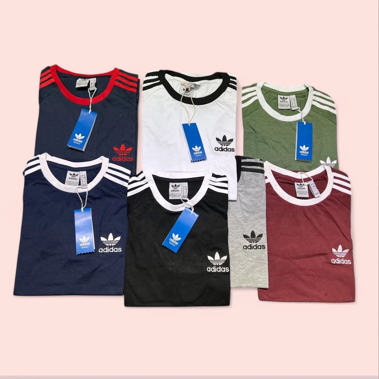 ADIDAS ORIGINALS 3 STRIPES RETRO SHORT SLEEVE FOR MENS