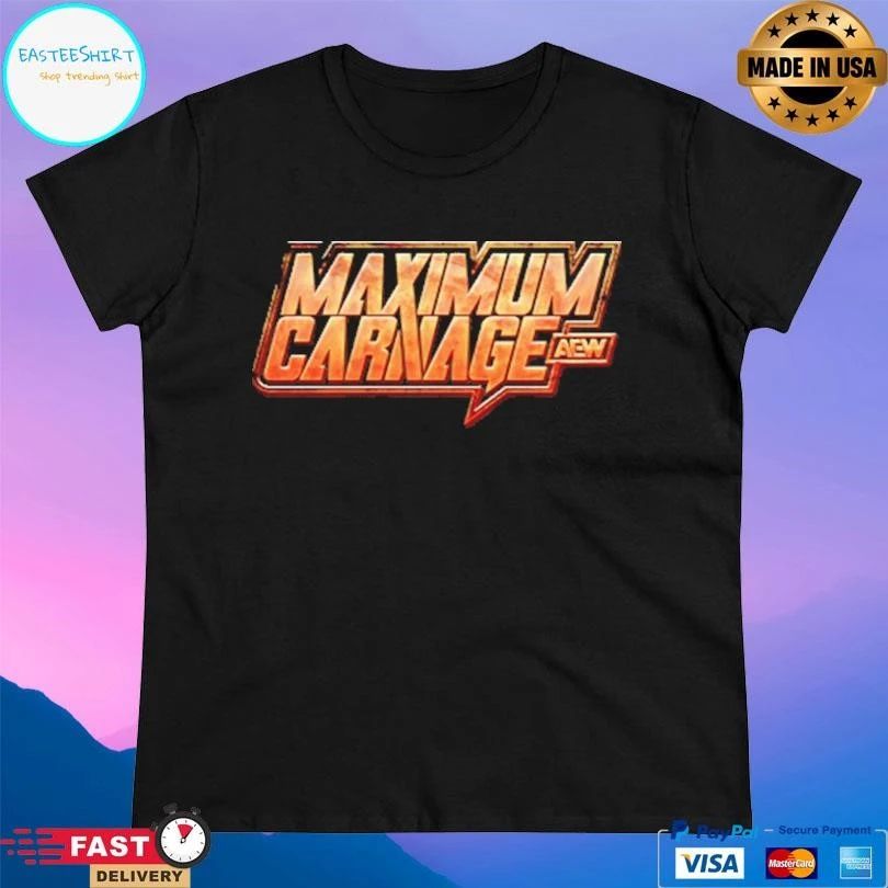 AEW Maximum Carnage 2026 T-shirts