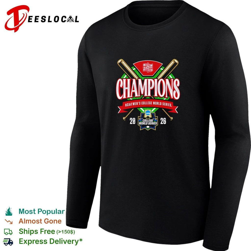 Champions NCAA Men’s College World Series 2026 T-shirt