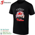 Never Underestimate a Woman Who Understands Baseball and Loves Phillies T-shirt
