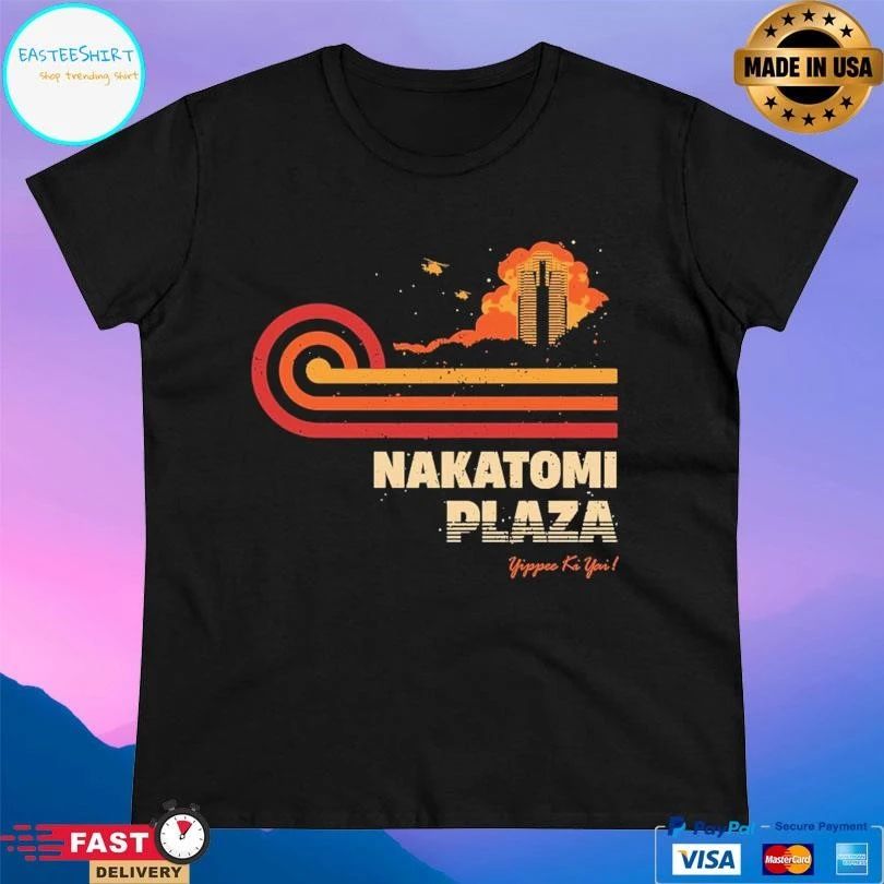 Nakatomi Plaza Yippee Ki Yay Vintage T-shirts