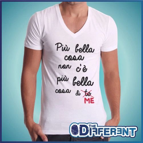 T-shirt V Neck More Bella What of Me Sentence The Happiness Is Have My New