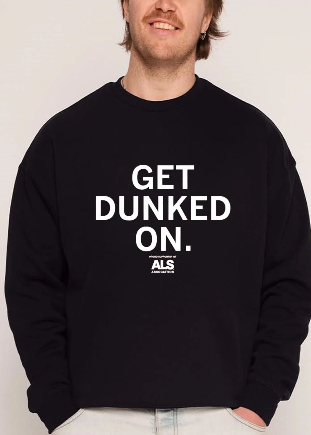 Als Association Get Dunked On Proud Supporter Of Bold Typography shirt