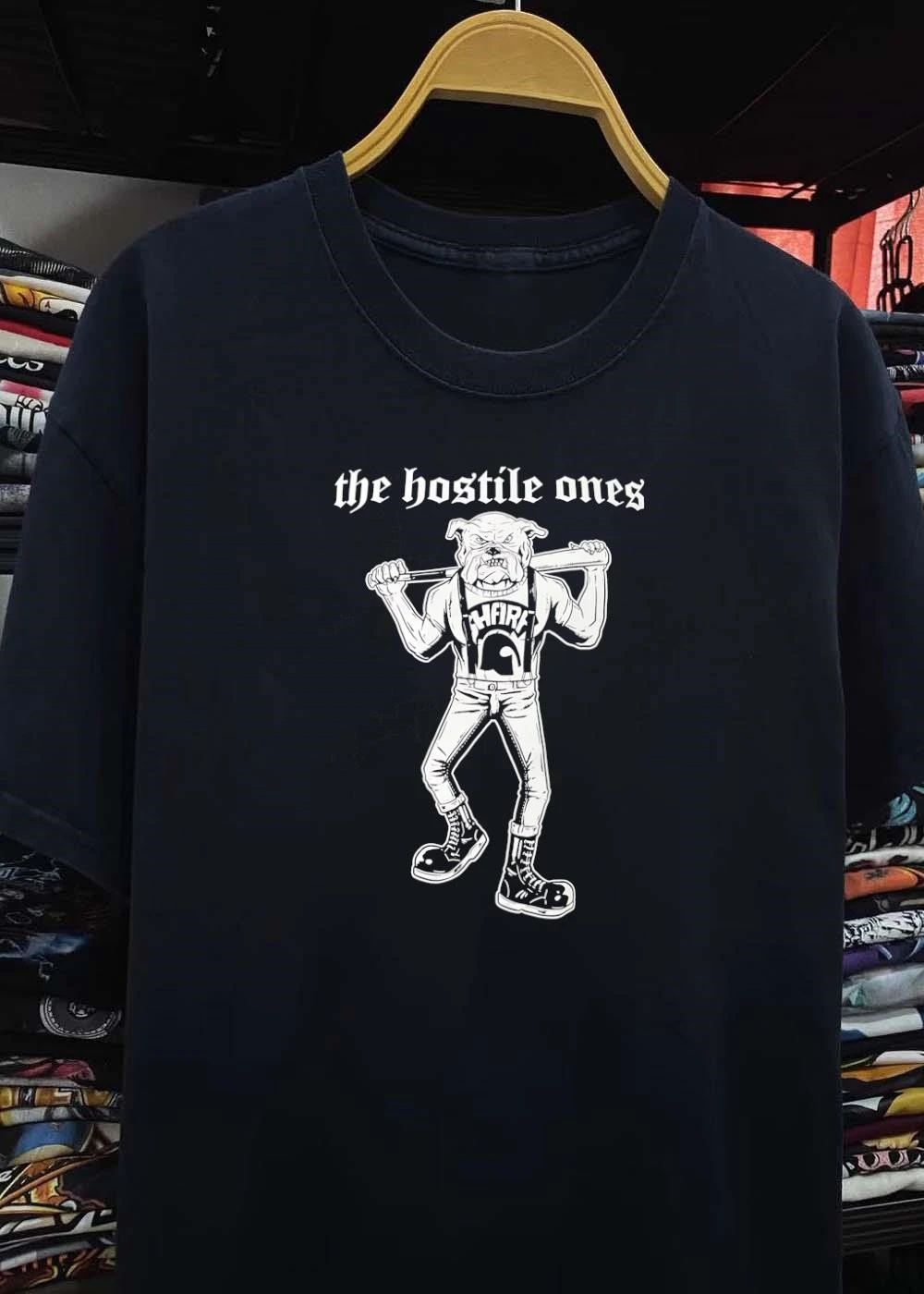 The Hostile Ones Bulldog with Baseball Bat Shirt