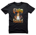 Chalino Sanchez Black Short Sleeve Cotton T-shirt Unisex Size Black Tees