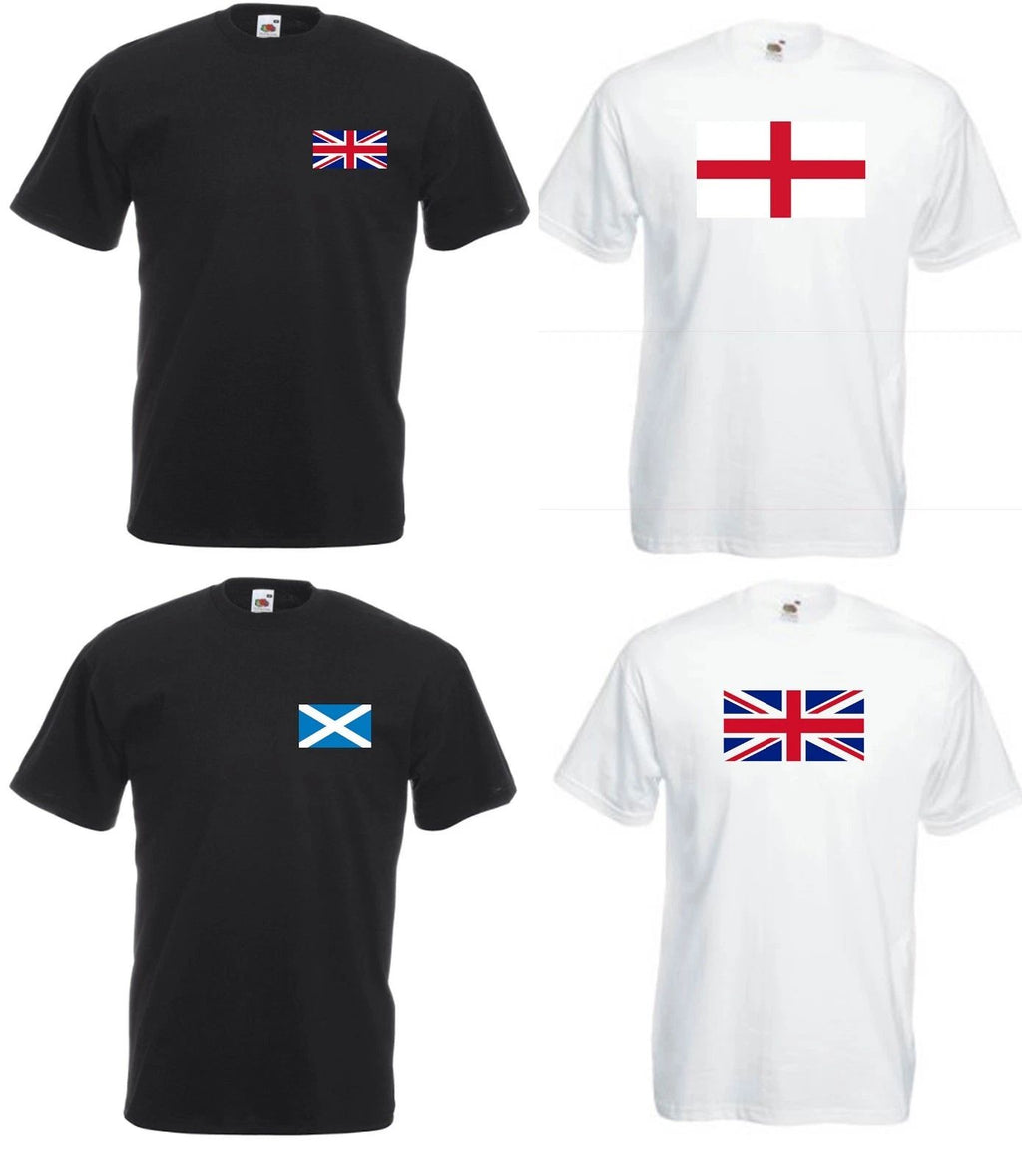 Men Women T-Shirt Union Jack Great Britain Shirt UK Flag Unisex England