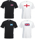 Men Women T-Shirt Union Jack Great Britain Shirt UK Flag Unisex England