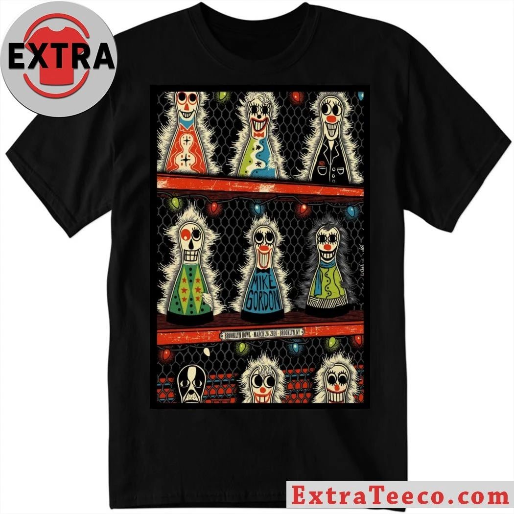 Mike Gordon 3 26 2026 Brooklyn NY Poster Shirt