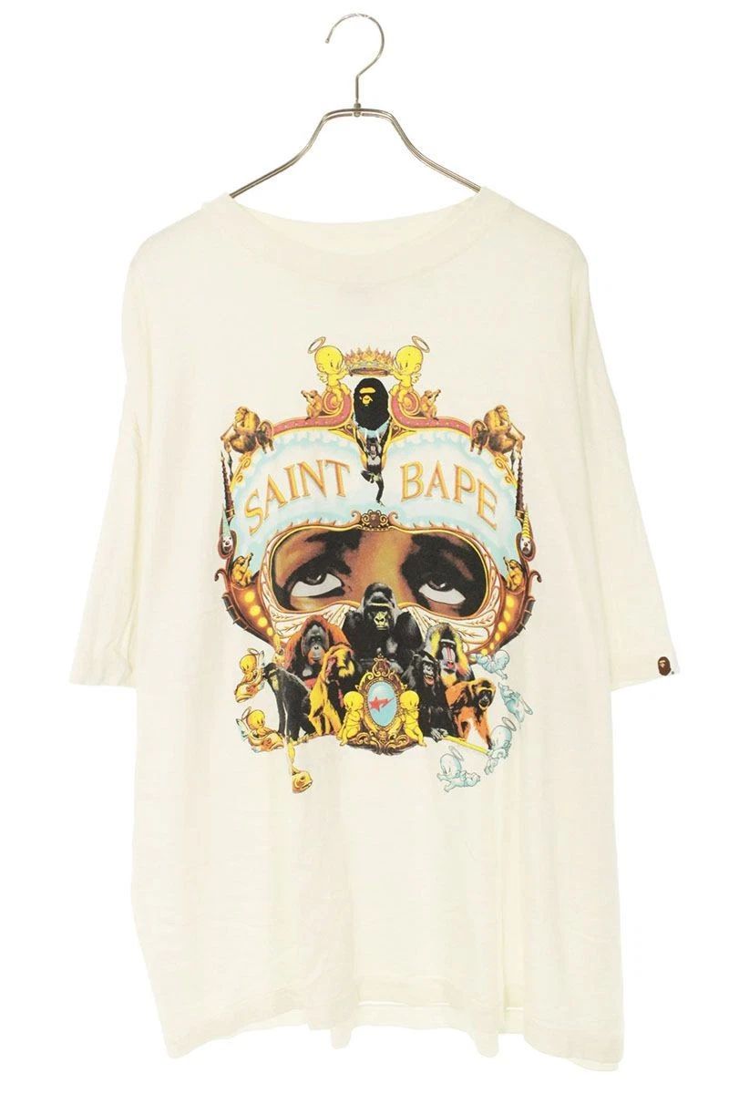Saint Michael White XXL T-Shirt Cotton Stylish